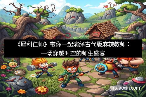 《犀利仁师》带你一起演绎古代版麻辣教师：一场穿越时空的师生盛宴